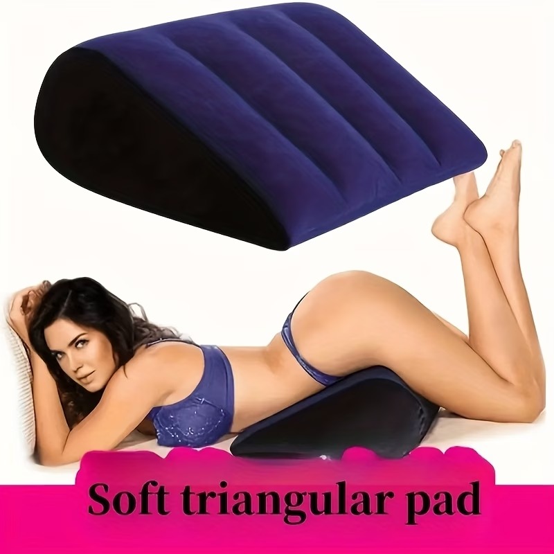 Soft Triangular Sex Position Pillow – Enhance Couples Play