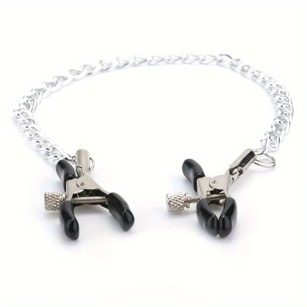 Adjustable Nipple Clamps with Metal Chain